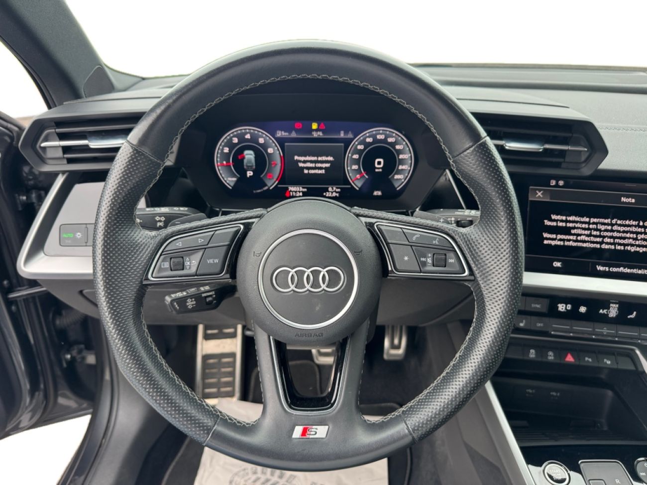 Mandataire AUDI A3 Sportback 35 TFSI 150CH MILD HYBRID S LINE S TRONIC 7