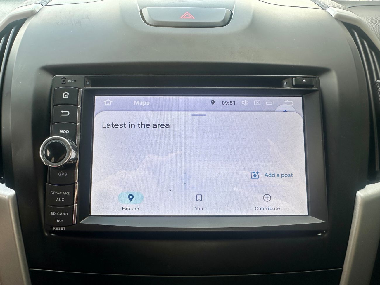 Mandataire ISUZU D-MAX 2.5 4X4 CREW DOUBLE CABINE QUASAR A