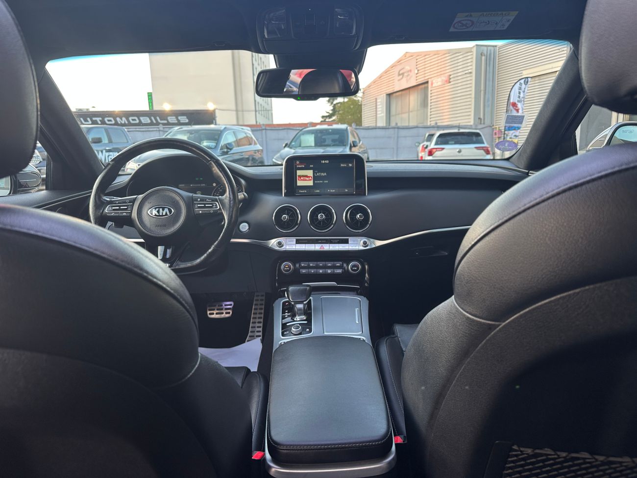 Mandataire Kia STINGER 2.0 T-GDi 255 ch ISG BVA8 4x2 GT Line Pack Premium