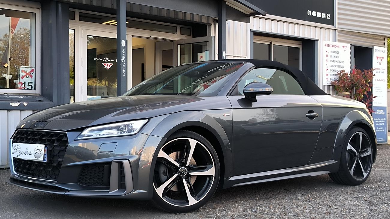 Mandataire AUDI TT ROADSTER 40 TFSI 197 S tronic 7 S line / JANTES 19 AUDI SPORT / Chauffage de nuque