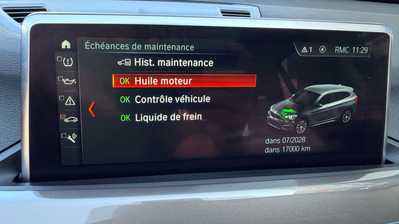 Mandataire BMW X1 F48 sDrive 18i 140 ch DKG7 xLine